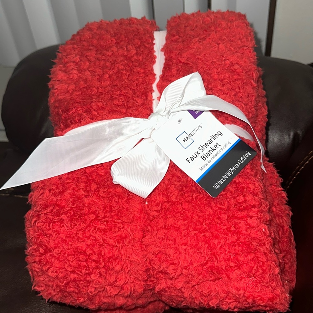 King Size Sherpa blanket